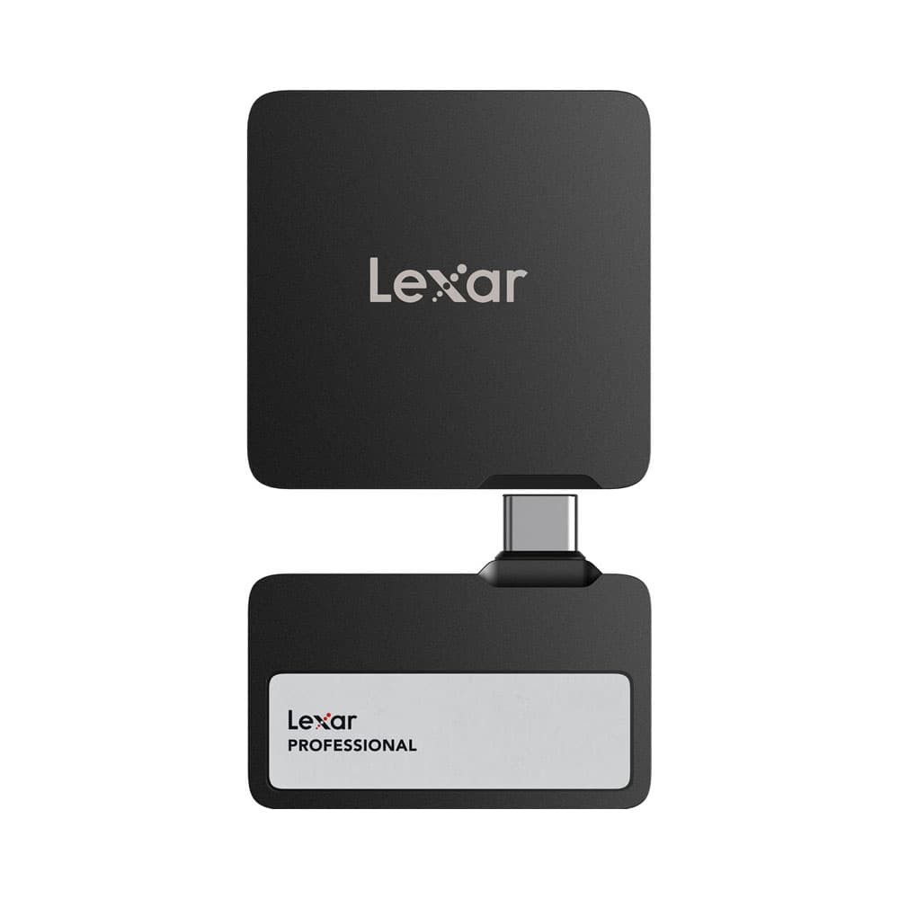 SSD Portátil Lexar Go Portable 1TB com Hub 1050MB USB 3.2