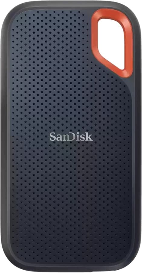 SSD Sandisk Extreme Portable 2TB USB-C 3.2 1050MB/s Sdssde61-2T00-G30