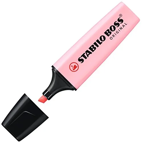 Resaltador Stabilo Rosa Rubor