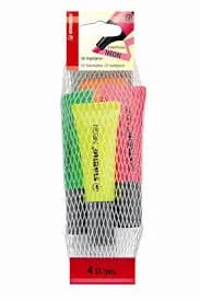 Marcador Neon Stabilo 72/4-1 4UN