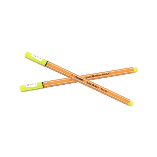 Marcador Stabilo Point Amarelo Neon