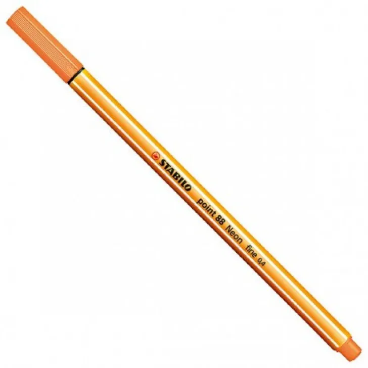 Marcador Neon Laranja Stabilo