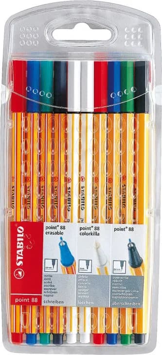 Marcador de Borracha Stabilo 8810/00-10 10 Peças