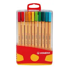 Marcador Stabilo 0.4Mm 20 Peças