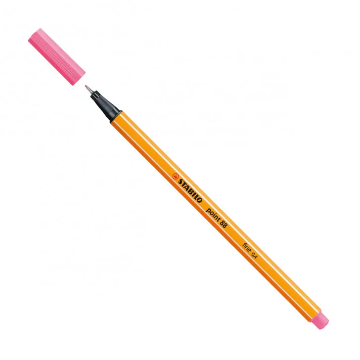 Marcador Fine Stabilo 88/29 Rosa Claro
