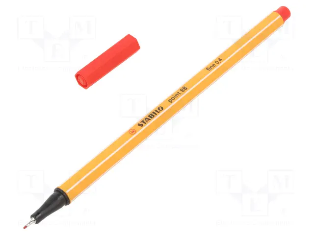 Marcador Vermelho Stabilo 88/40