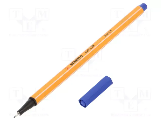 Marcador Fino Stabilo 88/41 Azul