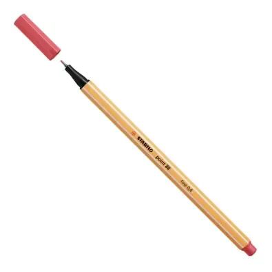Marcador Fine Stabilo Rojo Óxido