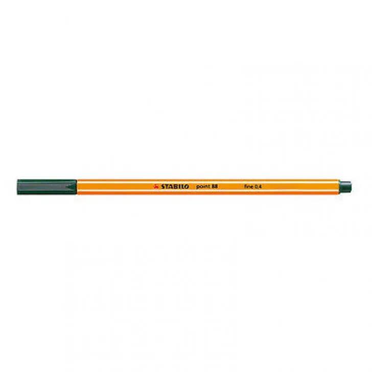 Marcador Fine Stabilo Verde Oliva
