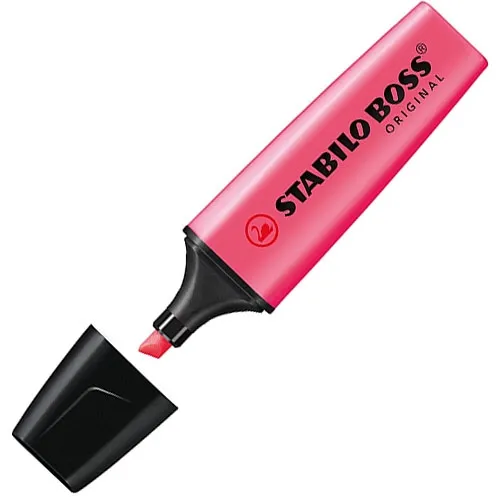 Marcador Stabilo Boss Rosa