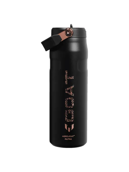 Garrafa Térmica Stanley Aerolight Iceflow Messi Goat 710ml Preto