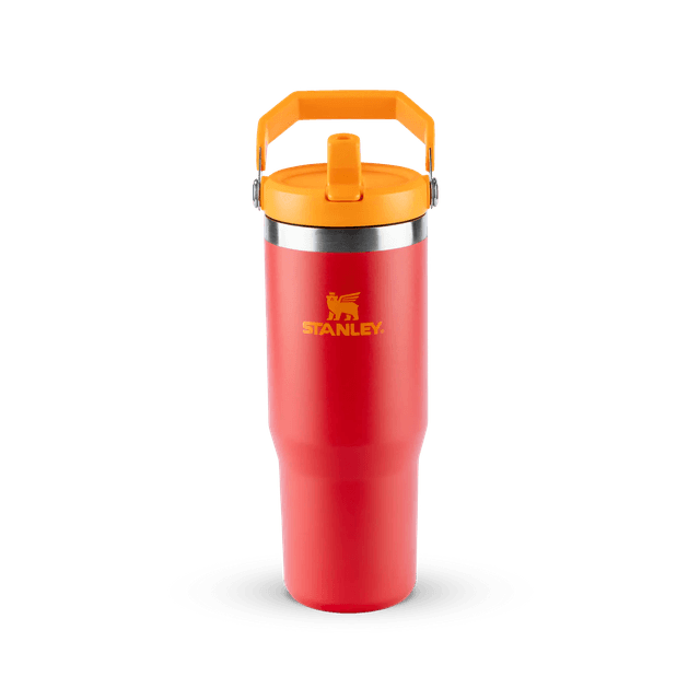 Termo Térmica Stanley Flip Straw Tumbler 887ml Chili