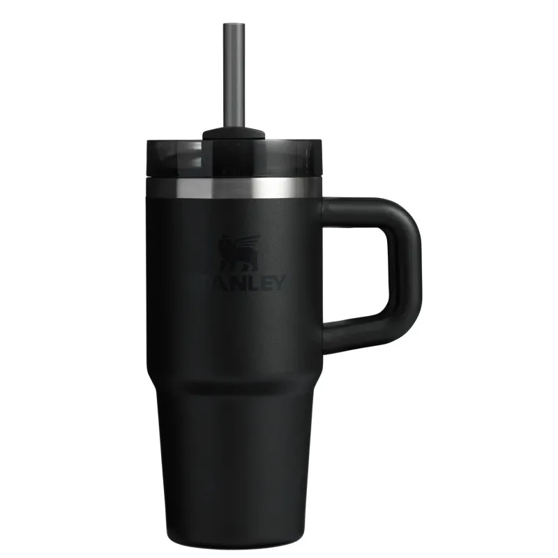 Vaso Stanley Flowstate Quencher H2.0 com Canudo 591ml Preto 2.0