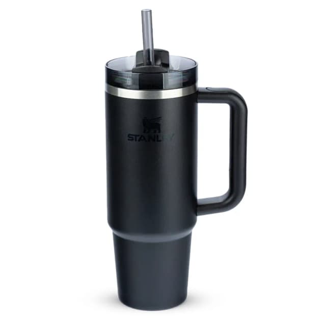 Vaso Stanley Flowstate Quencher H2.0 com Pajita 887ml Preto 2.0