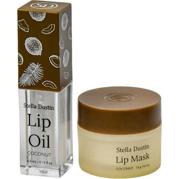 Kit Óleo + Máscara Labial Stella Dustin Coconut