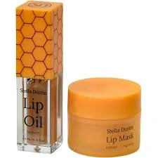 Kit Óleo + Máscara Labial Stella Dustin Honey