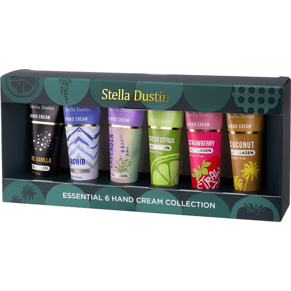 Creme para Mãos Stella Dustin Essential Hand Collection 6X30ML