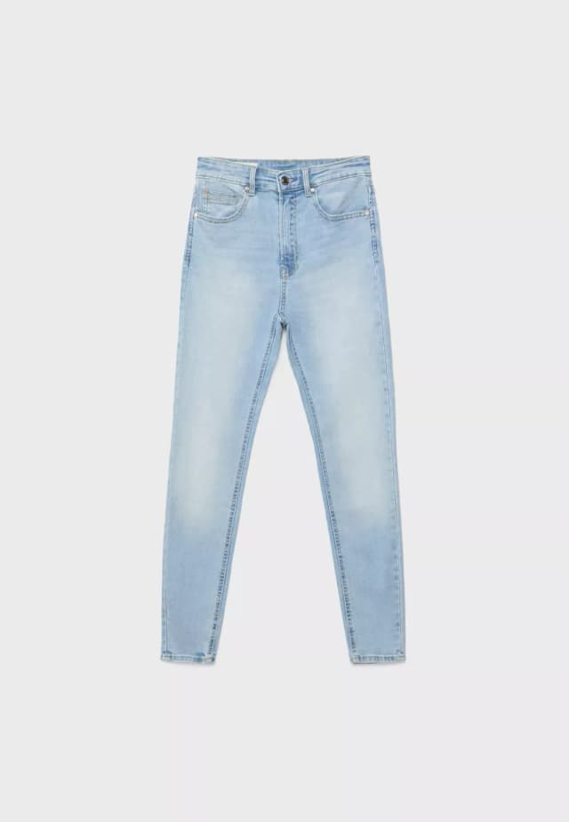 Calça Stradivarius Super Skinny Waist 42