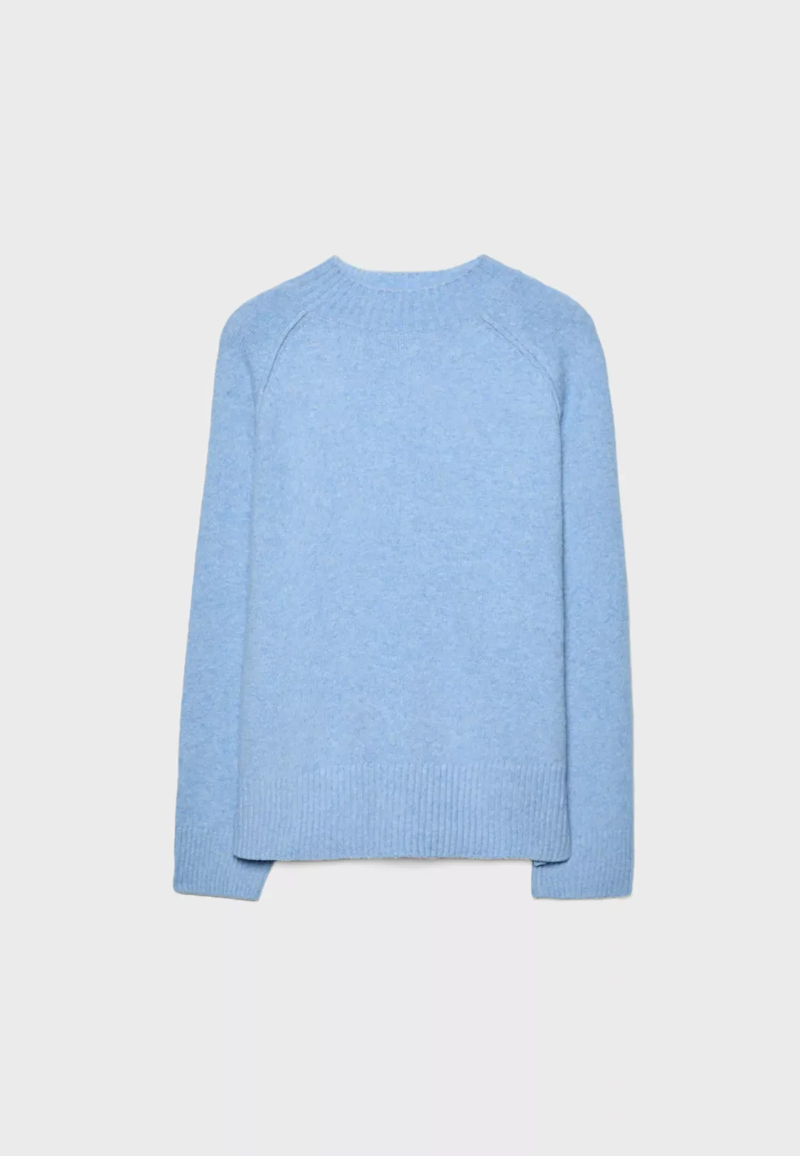 Cardigan Stradivarius Chevron Azul M