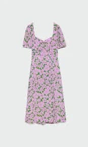 Vestido Floral Stradivarius