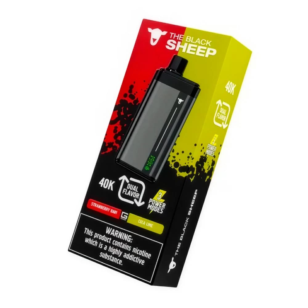 Pod Descartável The Black Sheep Dual Tank 40000 Puffs