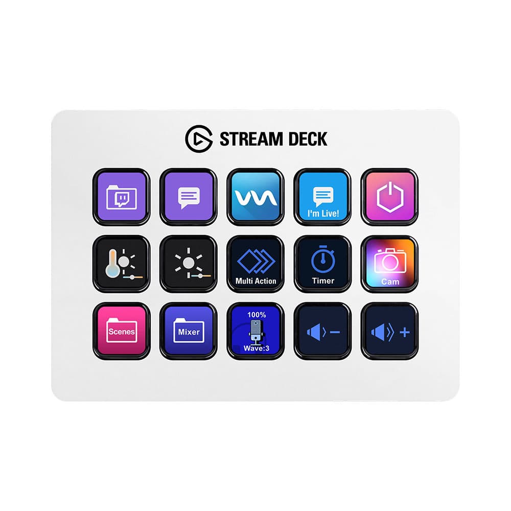 Stream Deck Elgato Mk2 Branco