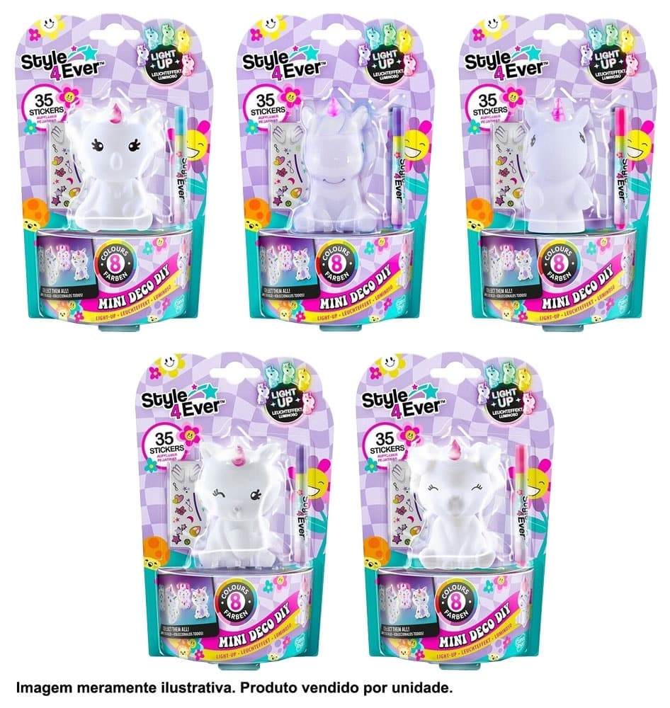 Brinquedo de Montar Style 4Ever Mini Deco Diy Light-Up Canal Toys
