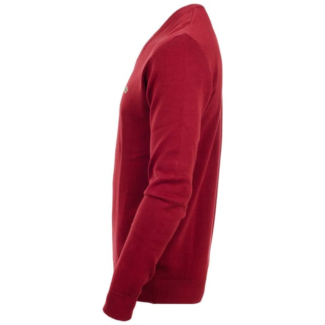 Suéter Lacoste Masculino Ah8591-L50-003 Vin/Farine