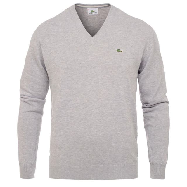Suéter Masculino Lacoste Ah8591-V35 003 Argent