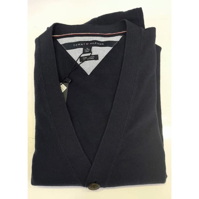 Suéter Tommy Hilfiger Masculino 0857899970-416 L Azul Marinho