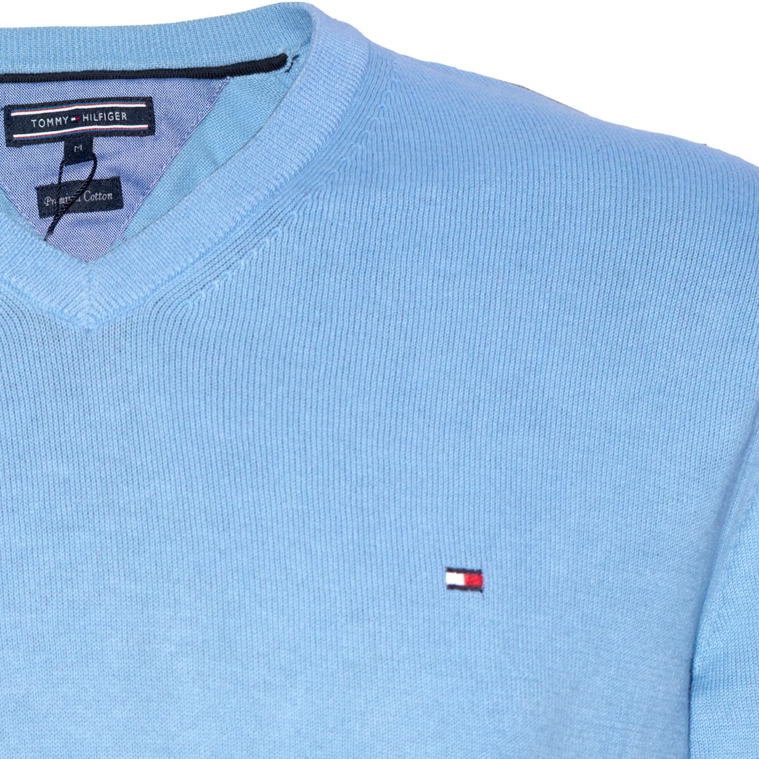 Suéter Masculino Tommy Hilfiger 08578A5475-422 Tamanho S Azul
