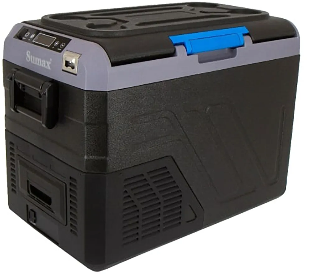 Sumax Heladera Electrica SHPC-32L-N Congela 12V/BIVOLT Negro