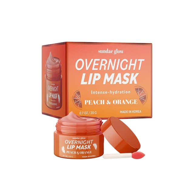 Máscara Labial Sundae Glow Polishing - Pêssego e Laranja 20G