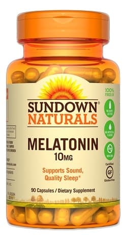 Melatonina Sundown Naturals 10MG (90 Cápsulas)