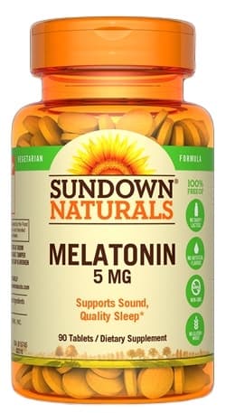 Melatonina Sundown Naturals 5MG (90 Cápsulas)