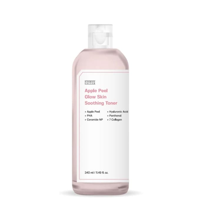Tônico Sungboon Editor Apple Peel Glow Skin Soothing Toner 340ml