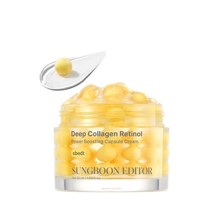 Sungboon Editor Deep Collagen Retinol Power Boosting Capsule Cream 50ml