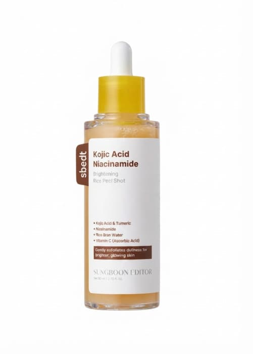 Sungboon Editor Shot de Arroz Iluminador com Ácido Kójico e Niacinamida 80ml