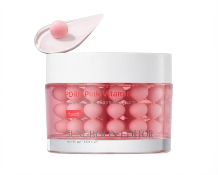 Creme Sungboon Editor Pdrn Pink Vitamin Boosting Capsule 50ml