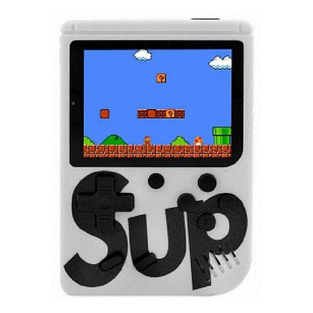 Console de Jogo Retro Sup Game Box Plus 400 Em 1 Branco