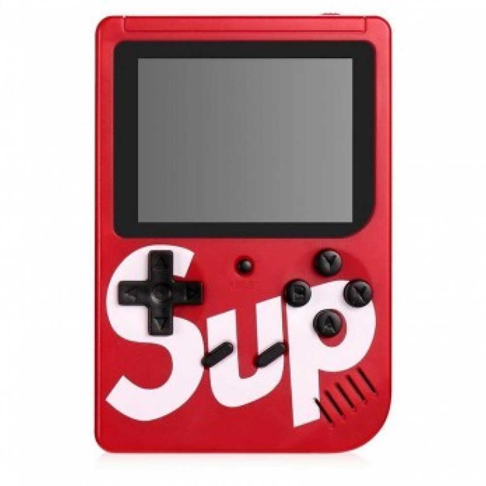 Console de Jogo Retro Sup Game Box Plus 400 Em 1 Vermelho