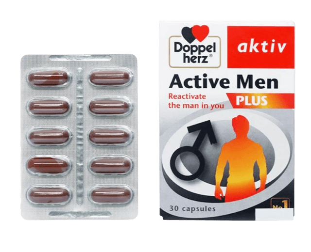 Suplemento Doppelherz Aktiv Active Men Plus 30 Cápsulas
