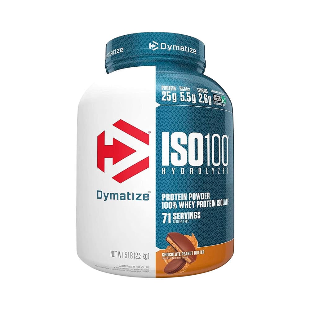 Suplemento Dymatize Iso100 Hydrolyzed Chocolate Peanut Butter 2.3Kg