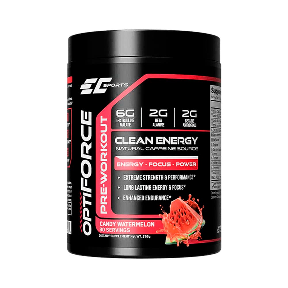 Suplemento Pré-Treino Ec Sports OptiForce Candy Watermelon 396G