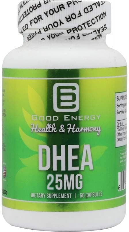 Suplemento Dhea Good Energy 25MG 60 Cápsulas