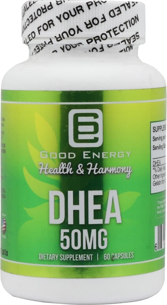Suplemento Dhea 50 Mg 60 Cápsulas Good Energy