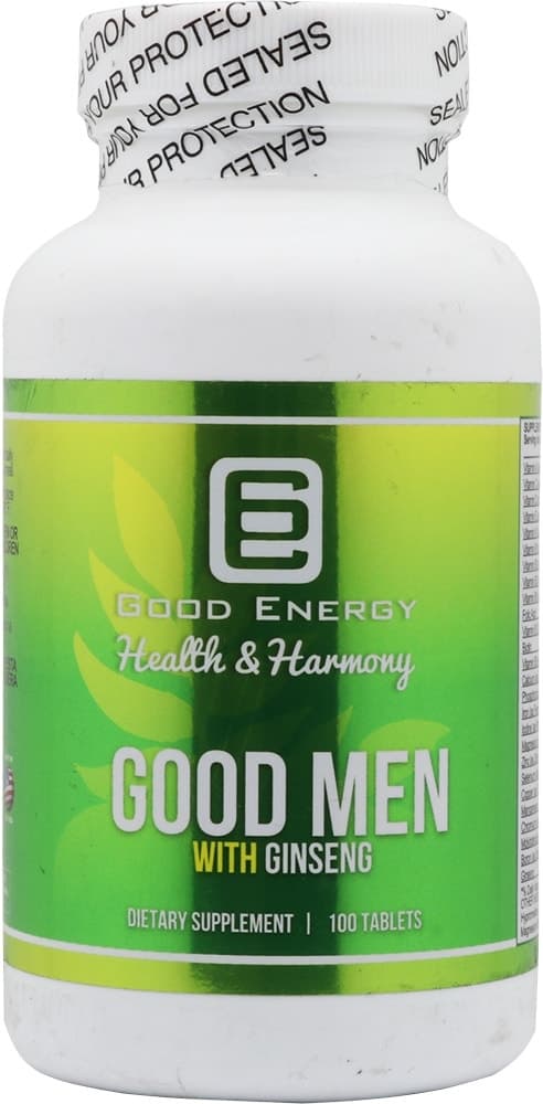 Suplemento Good Energy Good Men Com Ginseng 100 Cápsulas