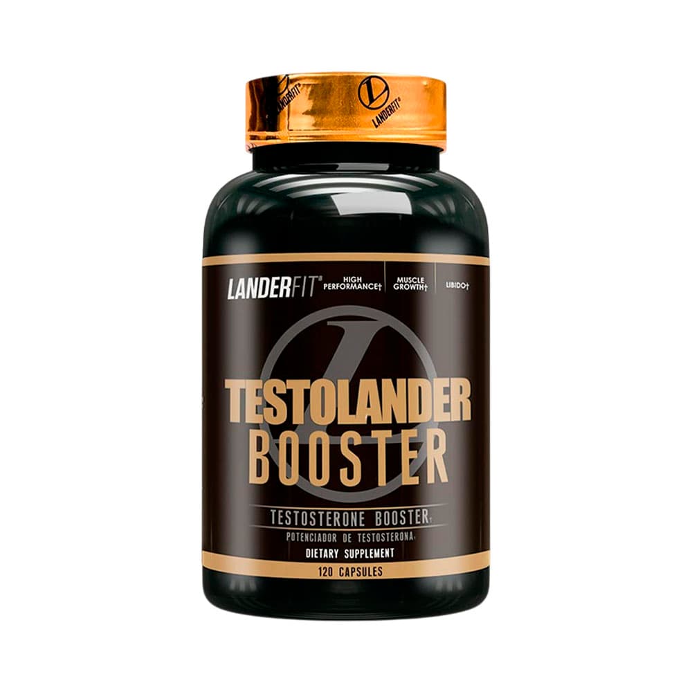 Suplemento Testolander Booster Landerfit 120 Cápsulas