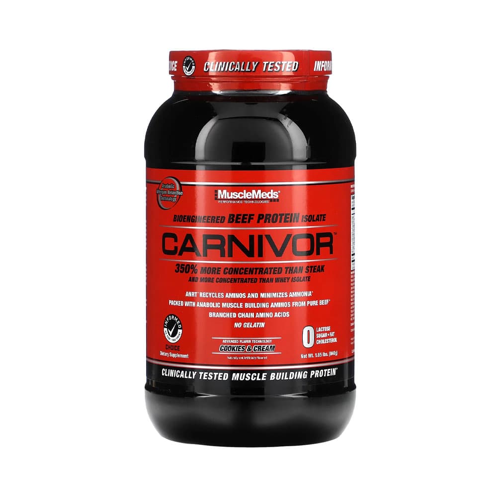 Suplemento Musclemeds Carnivor Cookies & Cream 840GR