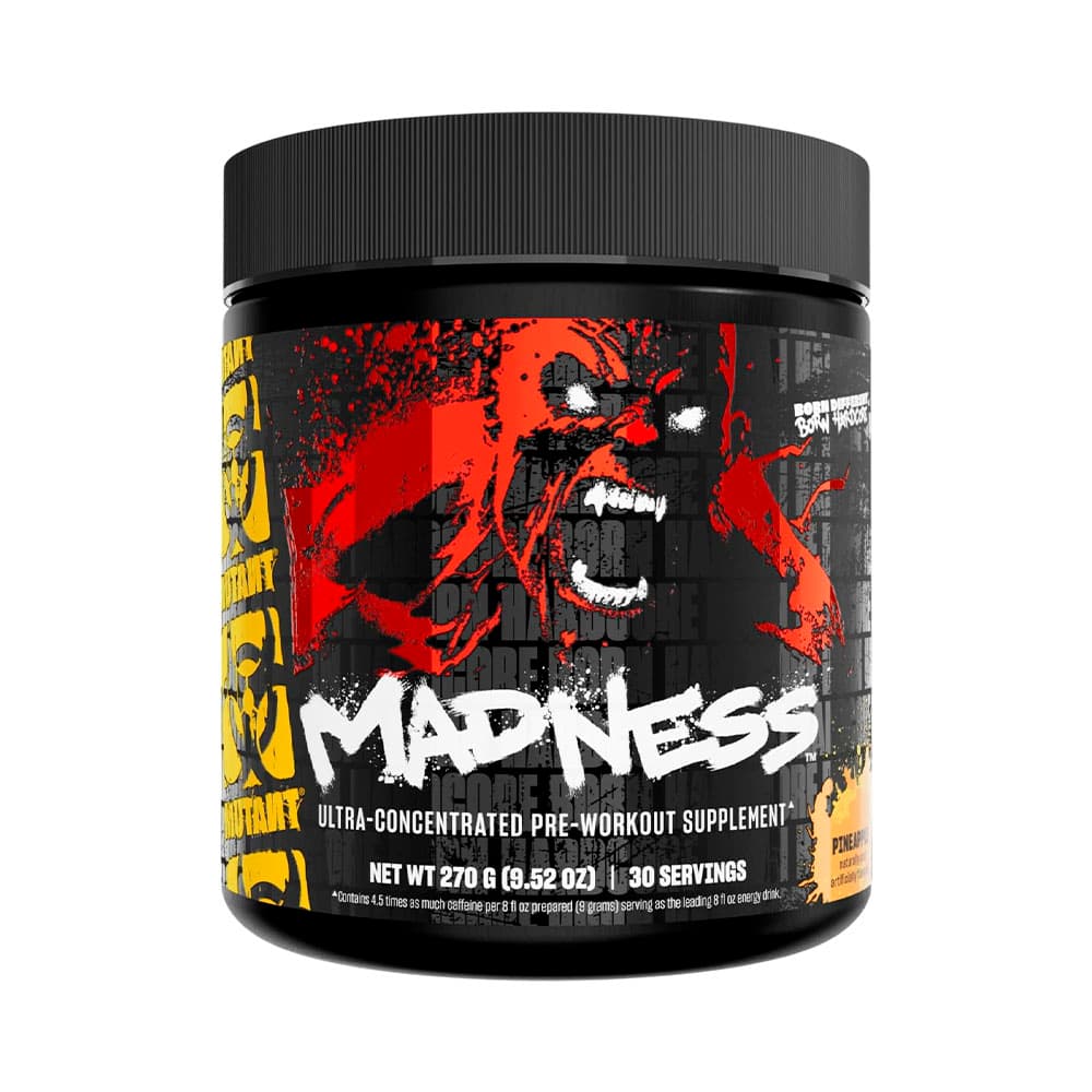 Suplemento Mutant Madness Ultra-Concentrated Pre-Workout Abacaxi Paixão 285GR